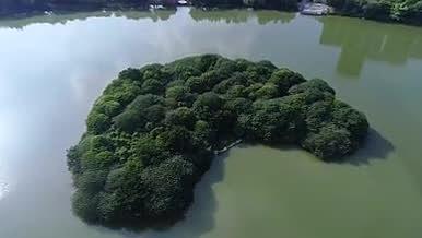 佛山绿岛湖无人机航拍视频的预览图
